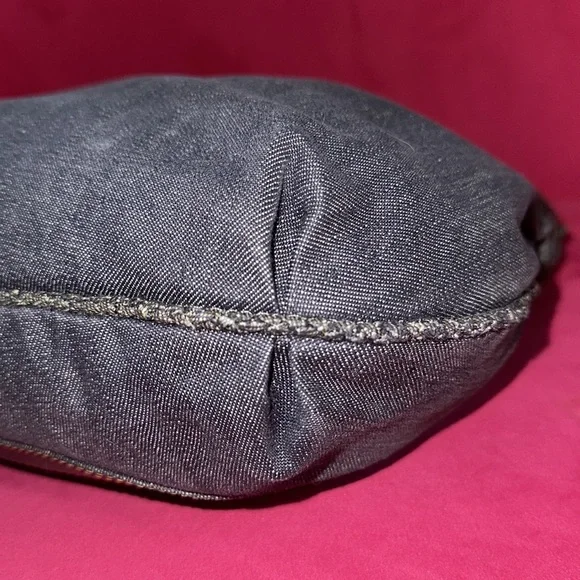 Fendi denim spy bag shoulder hobo purse - Picture 6 of 15